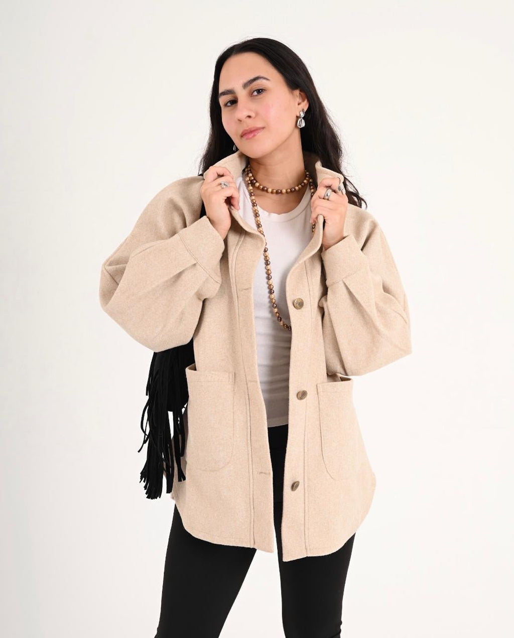 Meraki Jacket - Beige