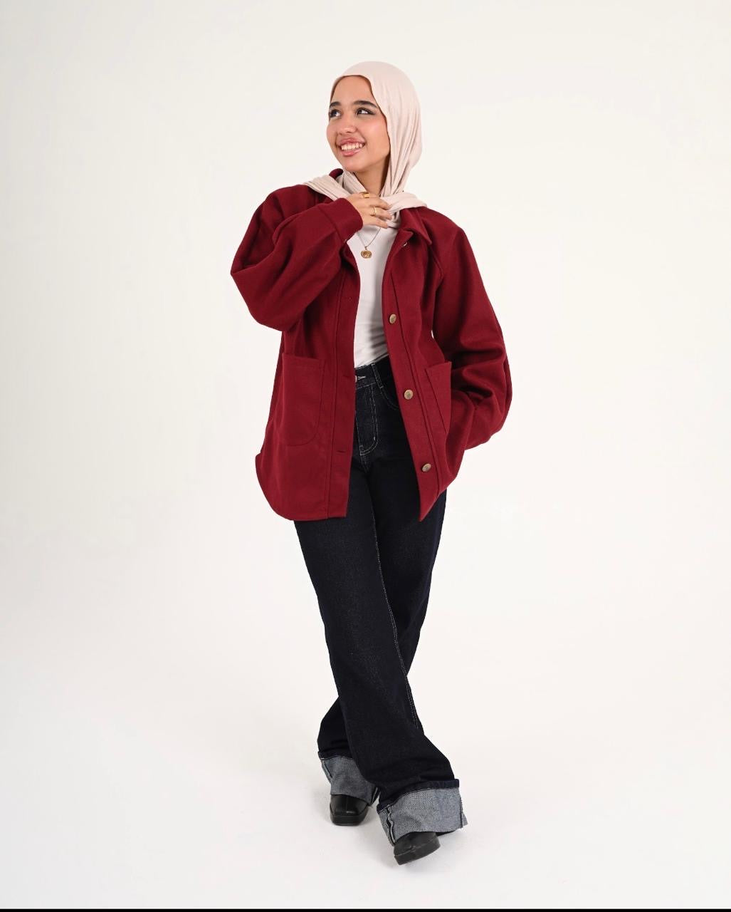 Meraki Jacket - Burgundy