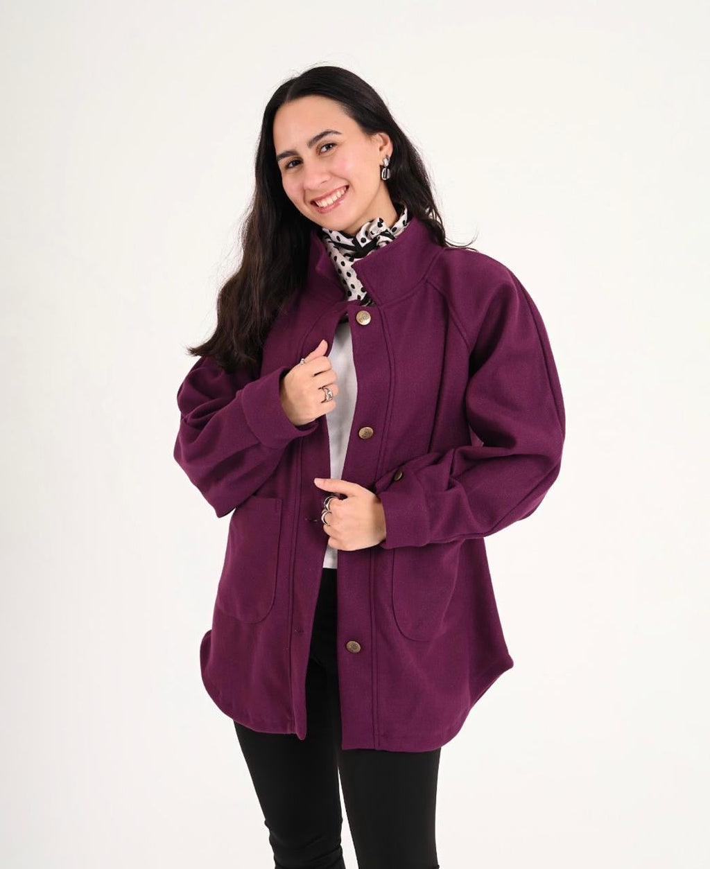 Meraki Jacket - Purple